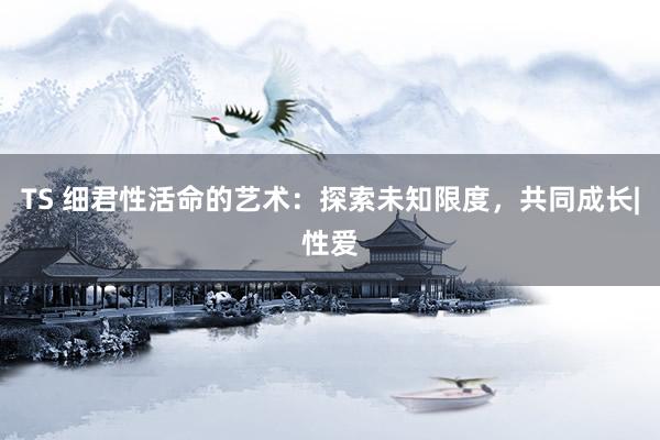 TS 细君性活命的艺术：探索未知限度，共同成长|性爱
